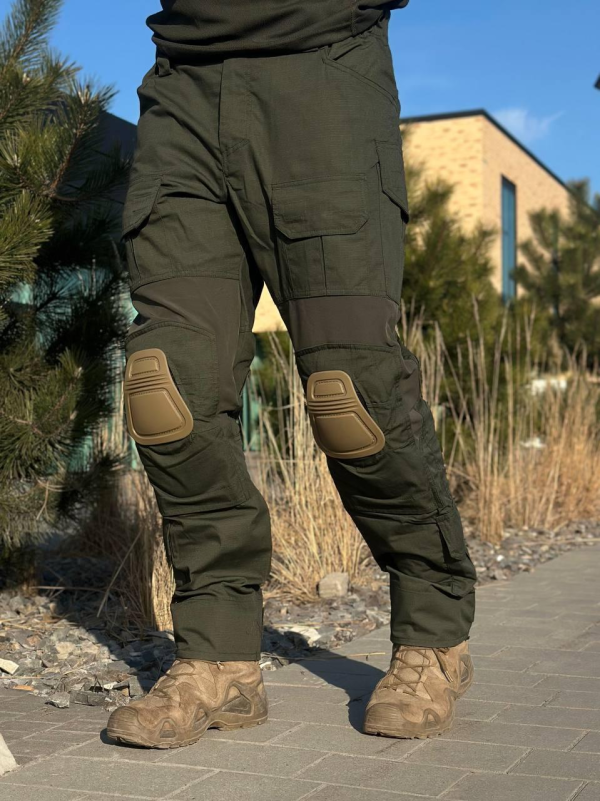 Комплект 2 в 1 Убакс+Штани G3 з Наколінниками Олива Olive