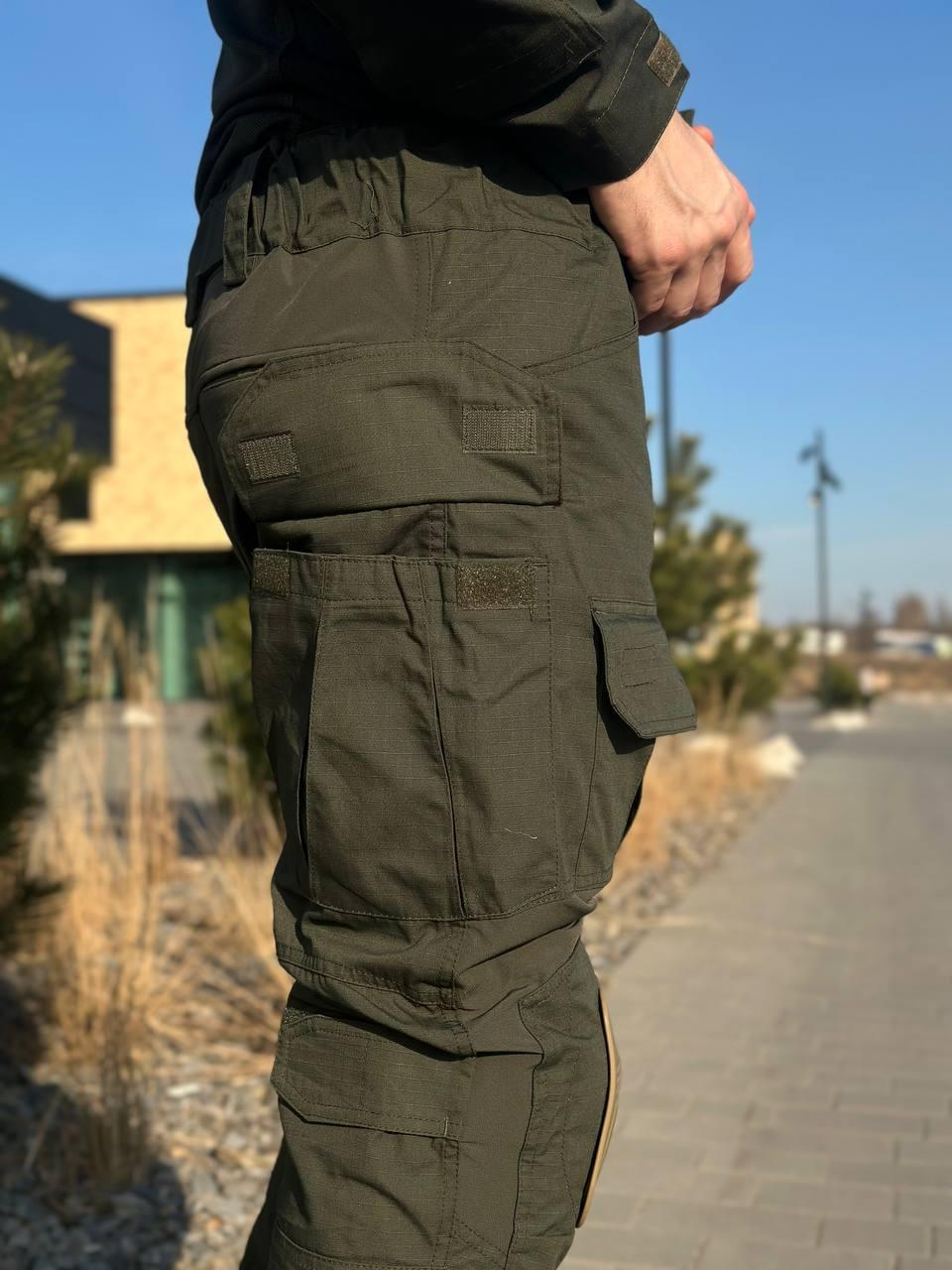Комплект 2 в 1 Убакс+Штани G3 з Наколінниками Олива Olive