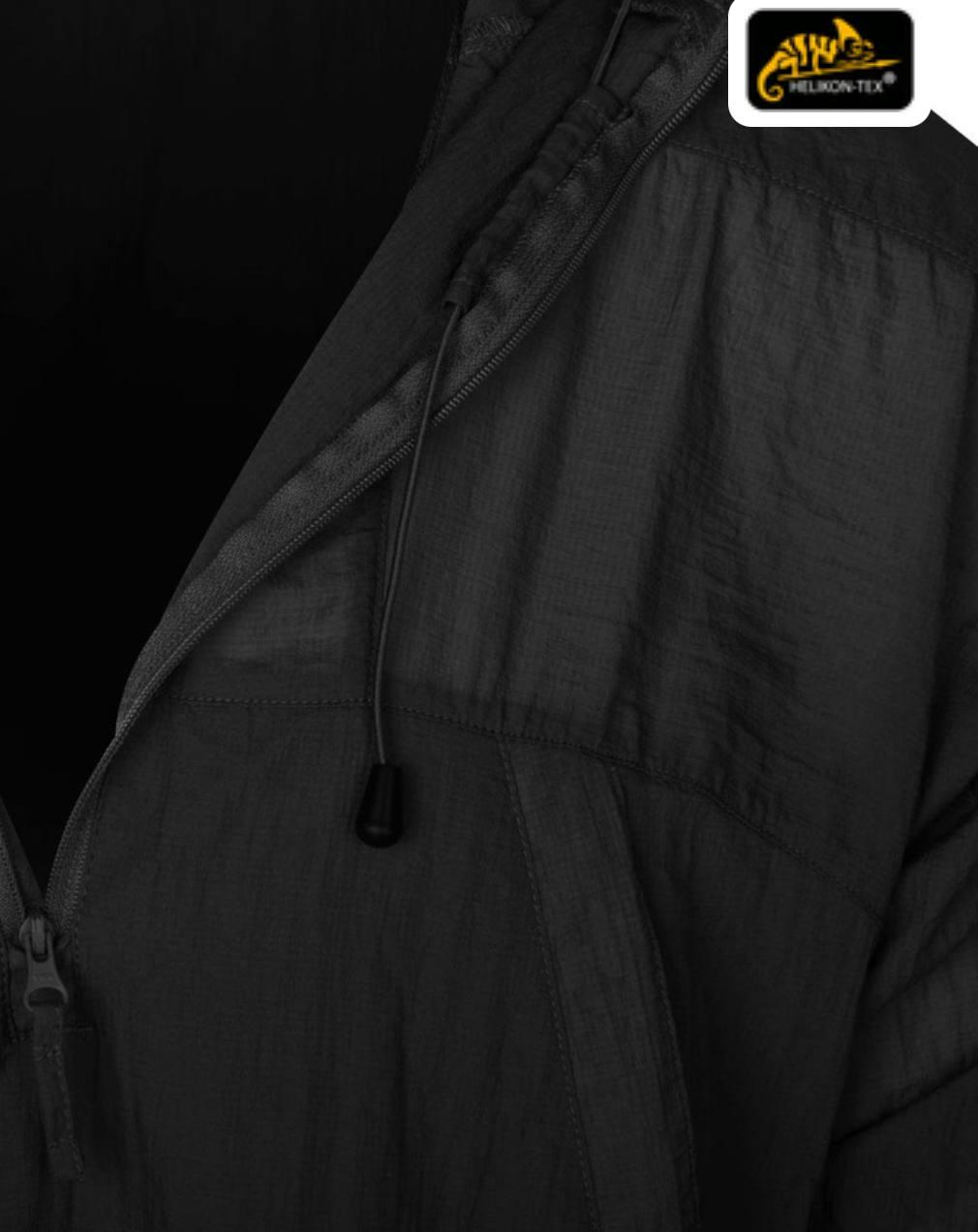 Куртка Helikon Windrunner Windshirt WindPack - Black