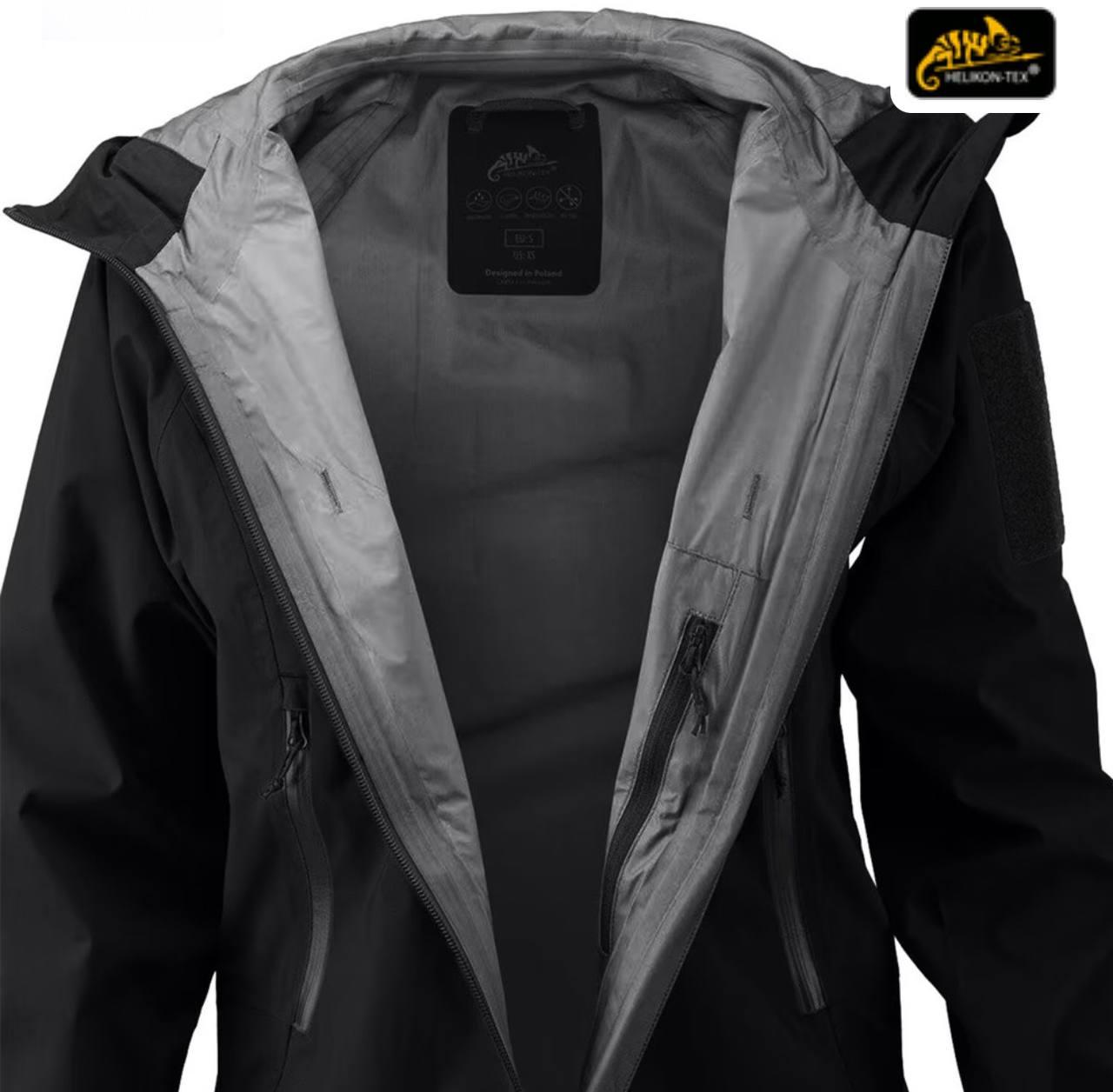 Куртка Helikon Squall Hardshell Black