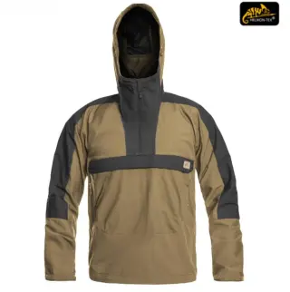 Куртка анорак Helikon-Tex Woodsman Dura Canvas Койот/Сірий
