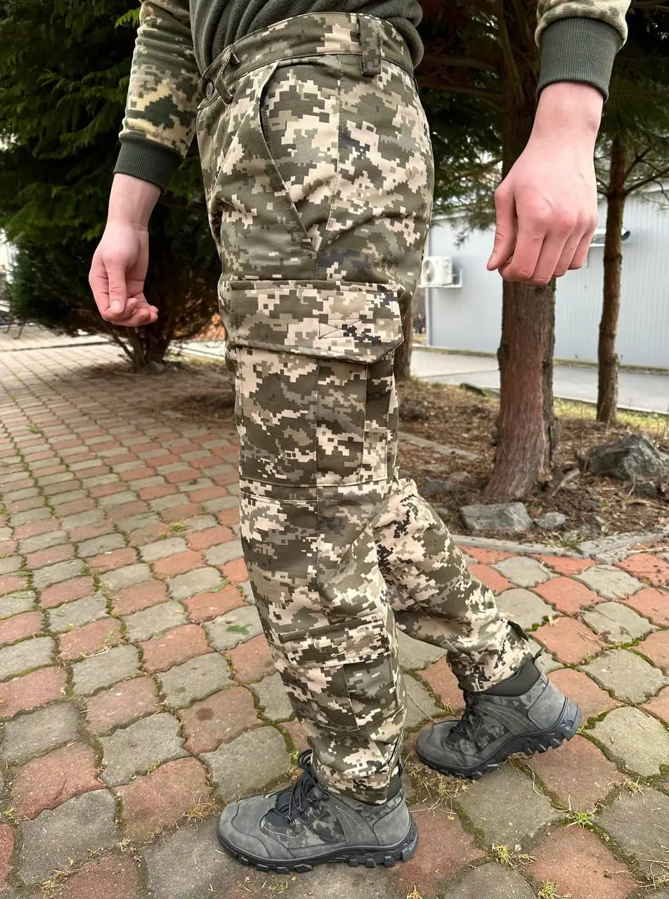 Штани піксель демісезон v2
