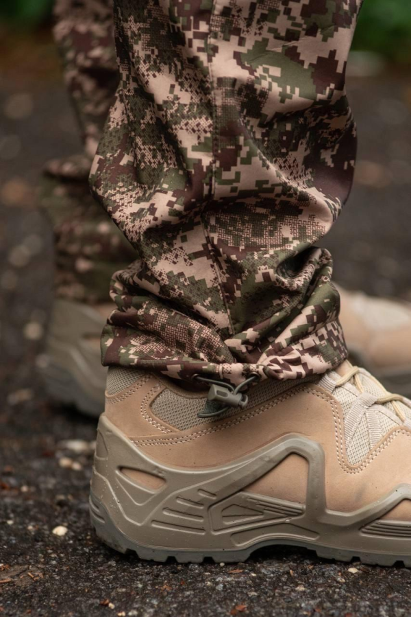Утеплені Військові штани Soft Shell Military хижак