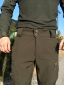 Утеплені Військові штани Soft Shell Military олива - Фото 9