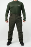 Утеплені Військові штани Soft Shell Military олива - Фото 1