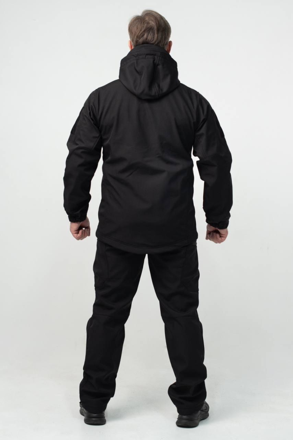 Утеплені Військові штани Soft Shell Military Black