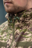 Військова куртка на флісі Soft Shell Military хижак - Фото 7