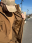 Військова куртка на флісі Soft Shell Military койот - Фото 16