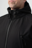 Військова куртка на флісі Soft Shell Military Black - Photo 7