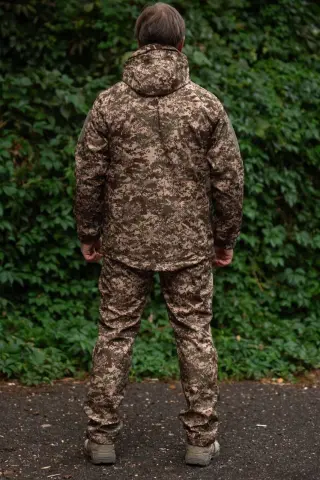 Коплект форми Посилений Хижак утеплений на флісі , Soft Shell Military