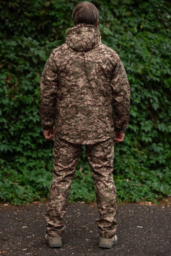 Коплект форми Посилений Хижак утеплений на флісі , Soft Shell Military