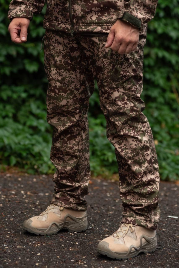 Коплект форми Посилений Хижак утеплений на флісі , Soft Shell Military