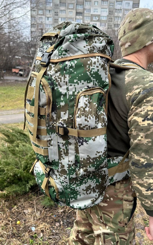 Рюкзак піксель 85Л v2