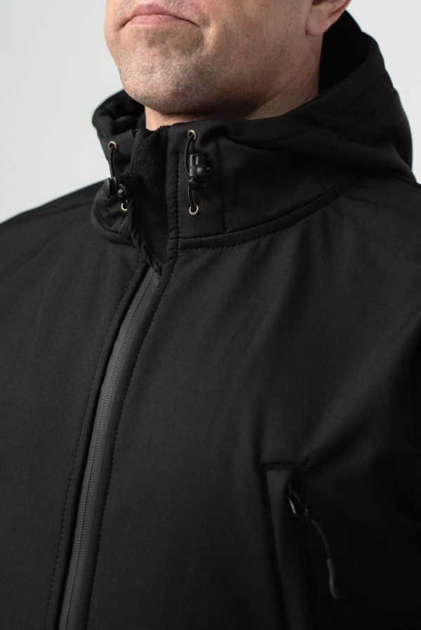 Військовий комплект форми Soft Shell Military Black