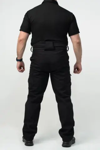 Військовий комплект форми Soft Shell Military Black