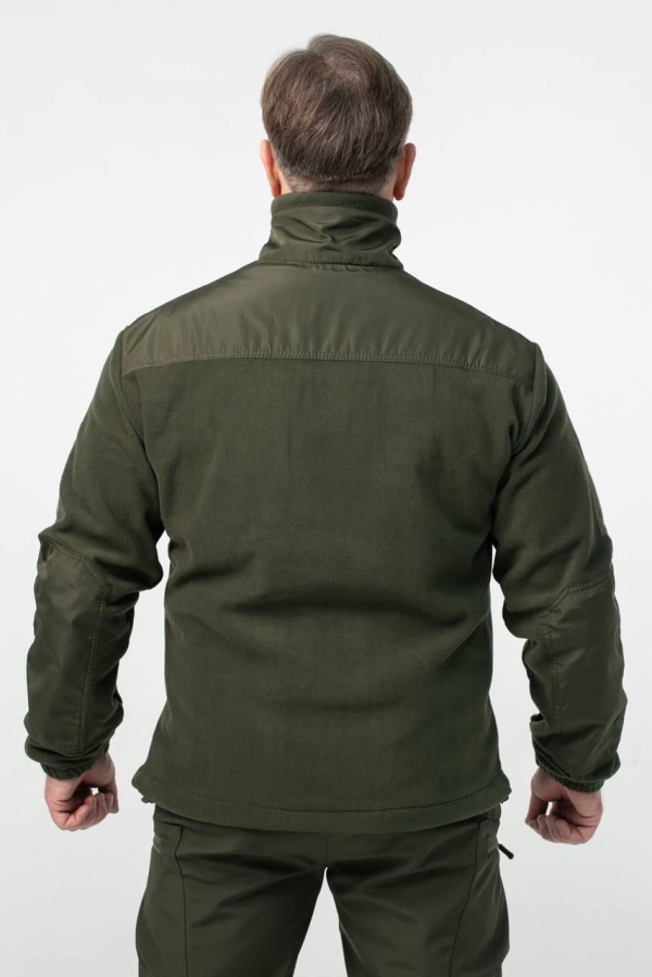 Флісова Кофта МІКРОФЛІС олива Military