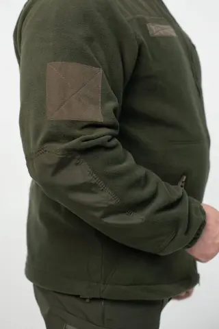Флісова Кофта МІКРОФЛІС олива Military