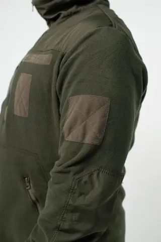Флісова Кофта МІКРОФЛІС олива Military