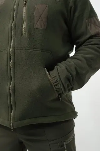 Флісова Кофта МІКРОФЛІС олива Military