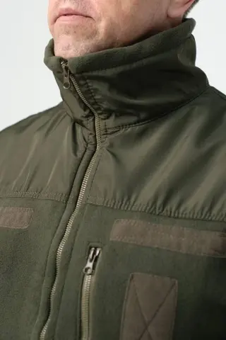 Флісова Кофта МІКРОФЛІС олива Military