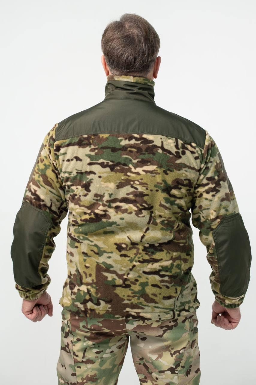 Флісова Кофта МІКРОФЛІС мультикам Military