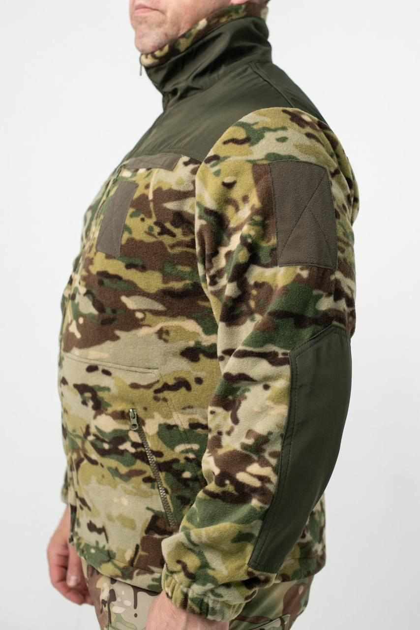 Флісова Кофта МІКРОФЛІС мультикам Military