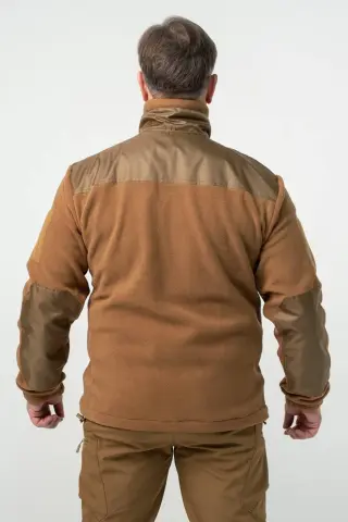 Флісова Кофта МІКРОФЛІС койот Military