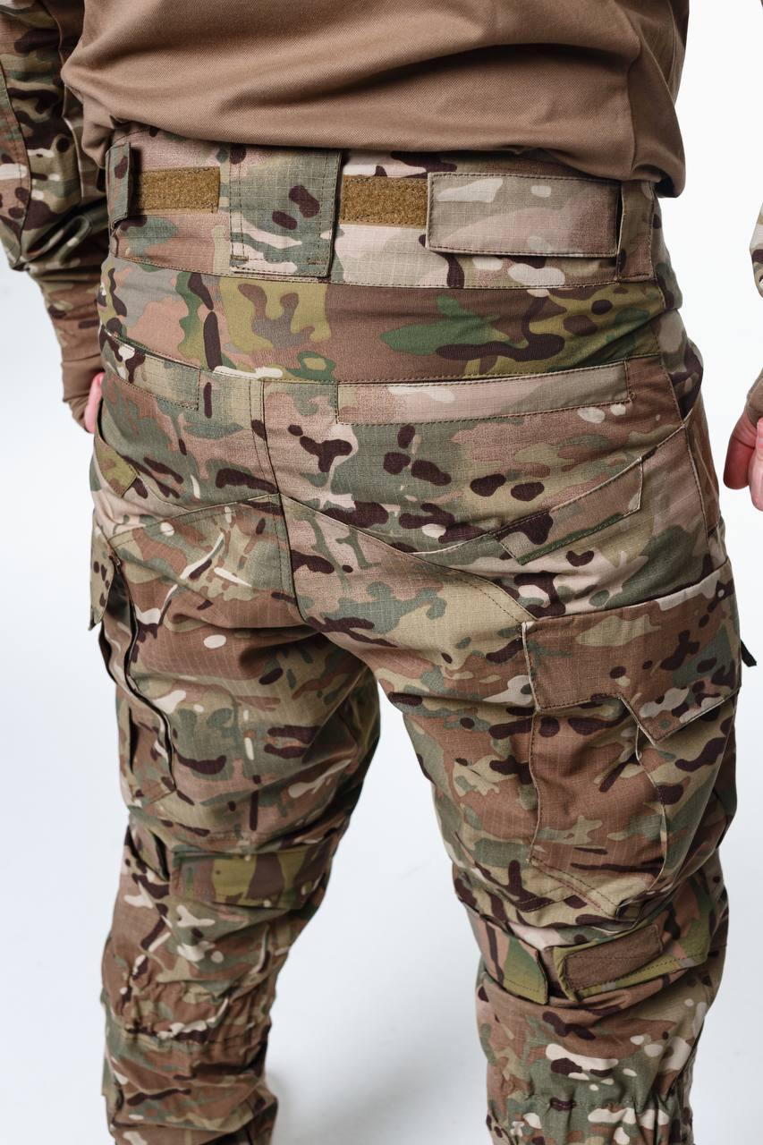 Тактично-польові штани з наколінниками KS-PRO Military, мультикам MTP