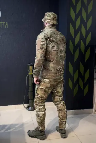 Військовий кітель KS-PRO Military мультикам ріп-стоп