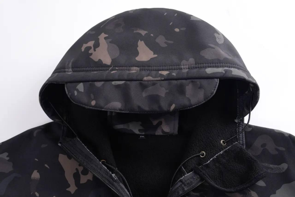 Костюм Чорний мультикам софтшел Gman Soft Shell на флісі