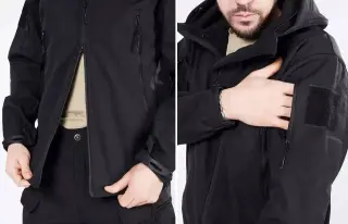 Куртка софтшел Gman Чорна Soft Shell Black