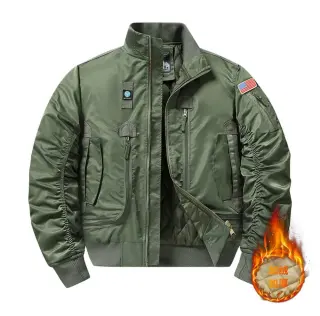Утеплений бомбер Олива льотний AIR Force