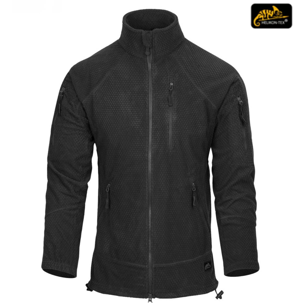 Флісова кофта Helikon Alpha Tactical - Black