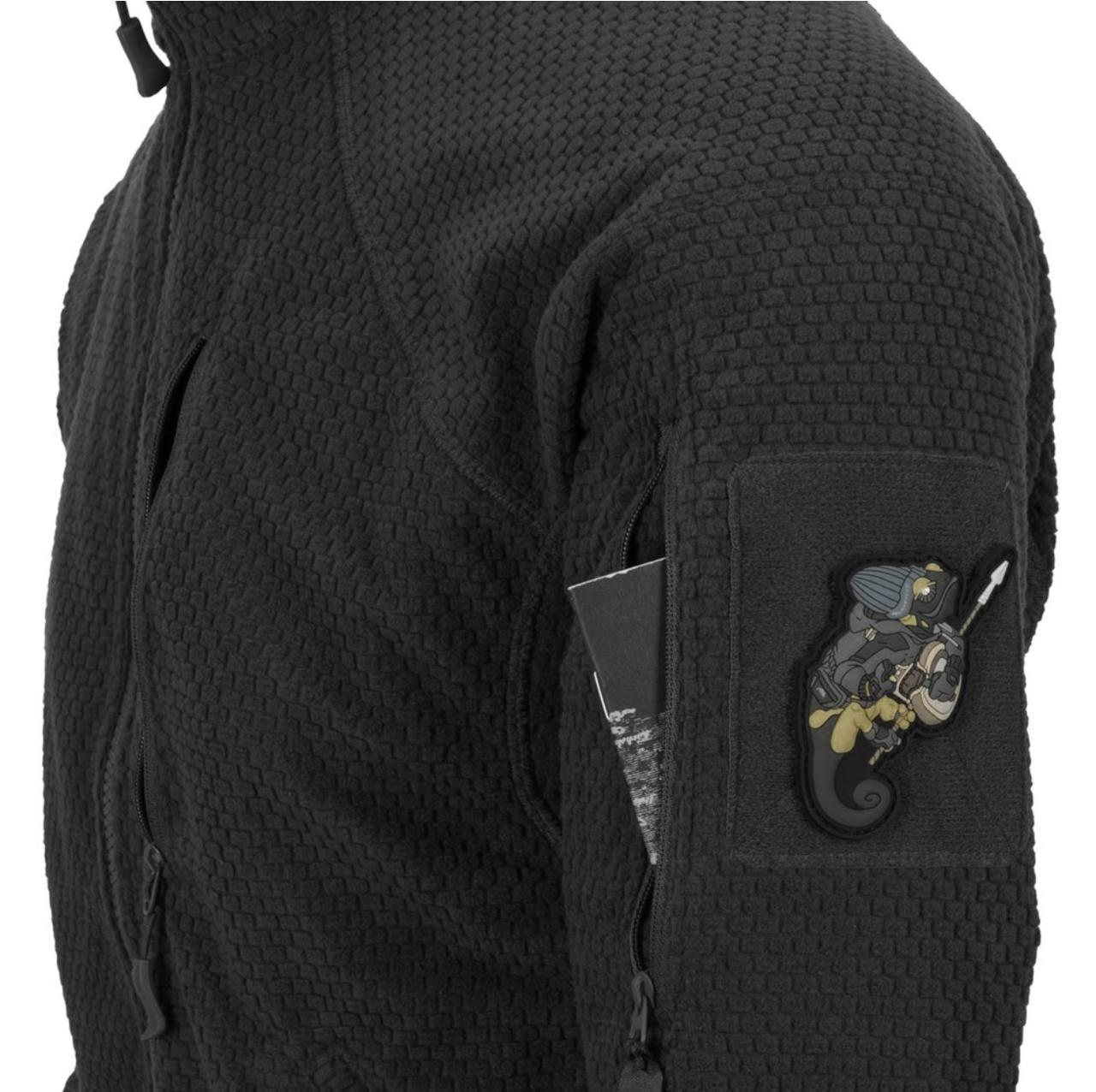 Флісова кофта Helikon Alpha Tactical - Black