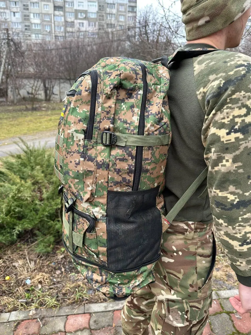 Рюкзак піксель 70Л v2