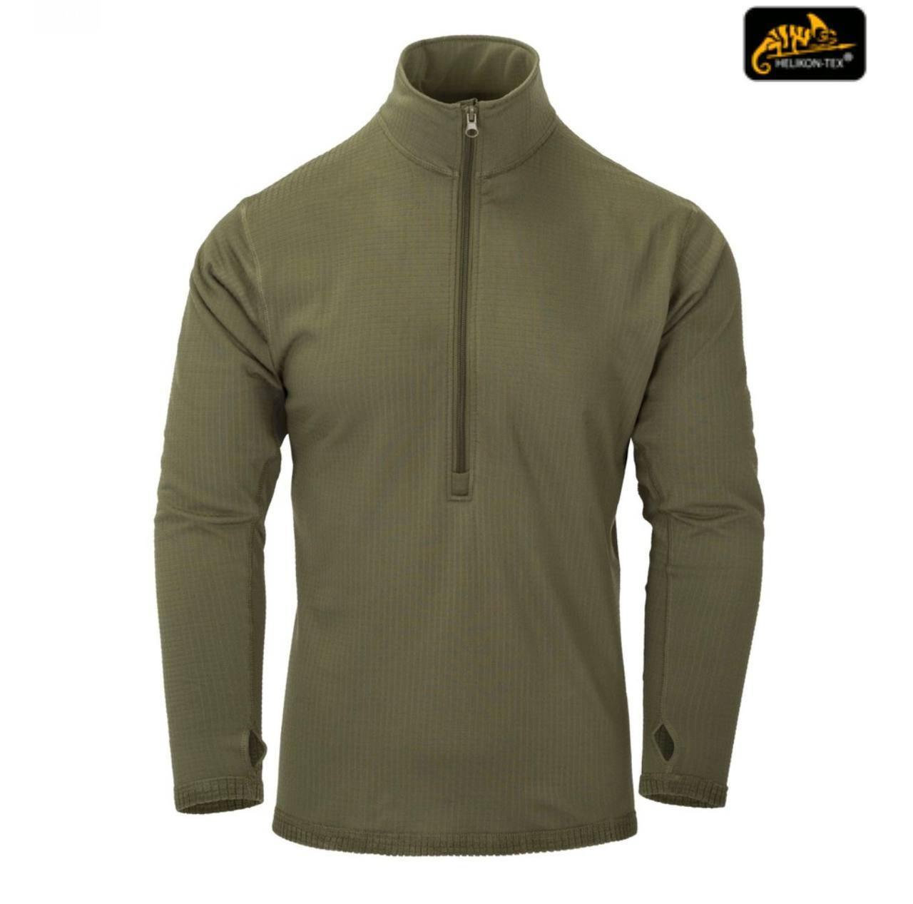 Термоактивна футболка Helikon US LVL 2 Long Sleeve - Olive Green