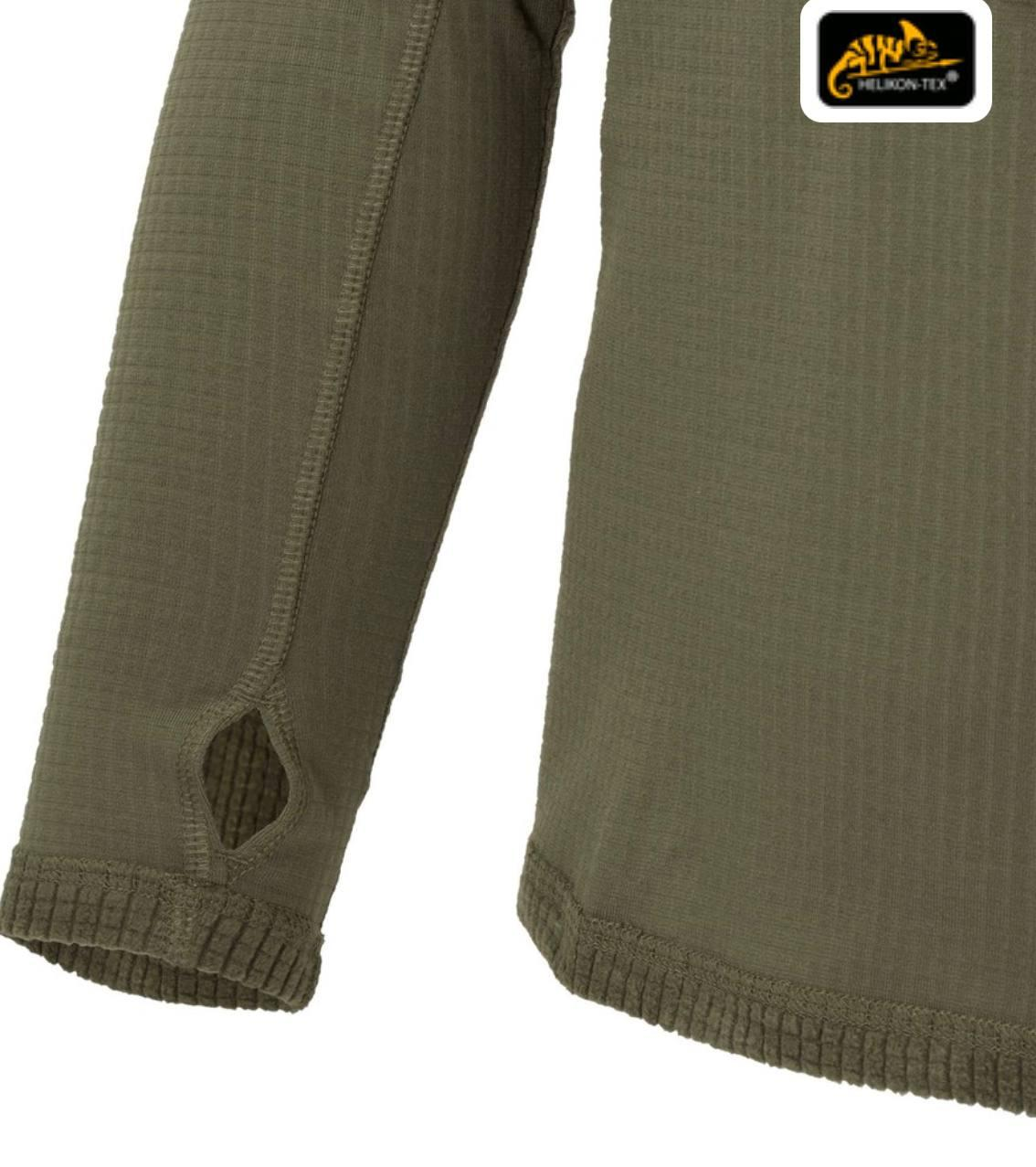 Термоактивна футболка Helikon US LVL 2 Long Sleeve - Olive Green