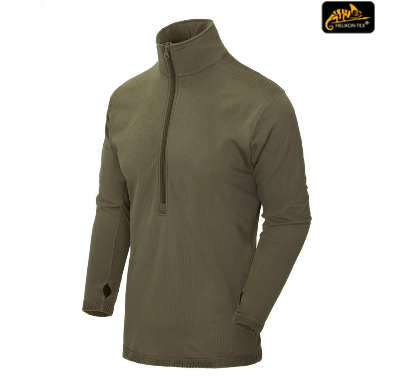 Термоактивна футболка Helikon US LVL 2 Long Sleeve - Olive Green