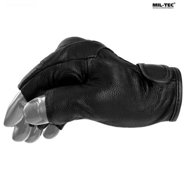 Рукавиці тактичні короткопалі MIL-TEC Army Black