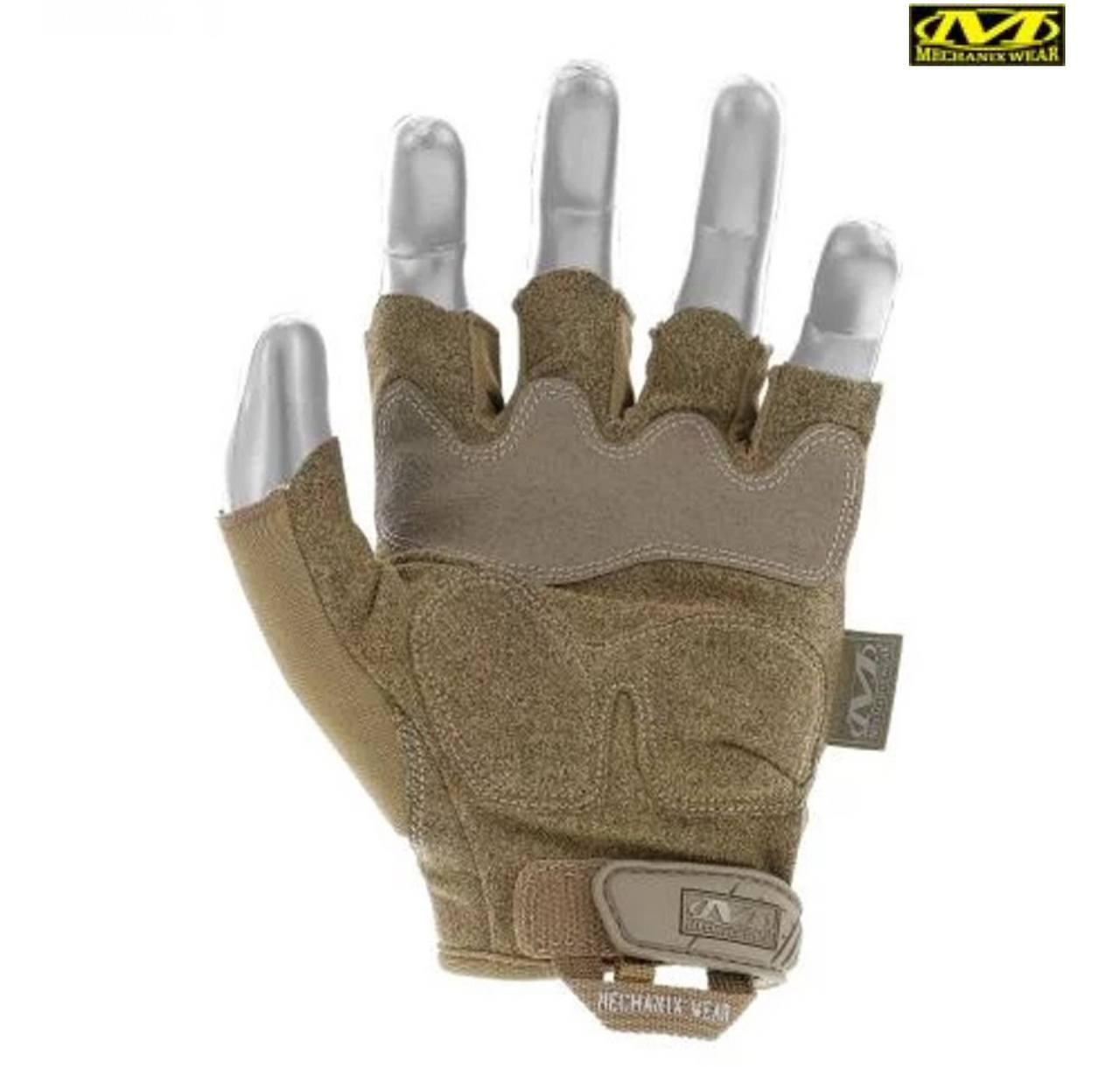Рукавиці безпалі Mechanix койот