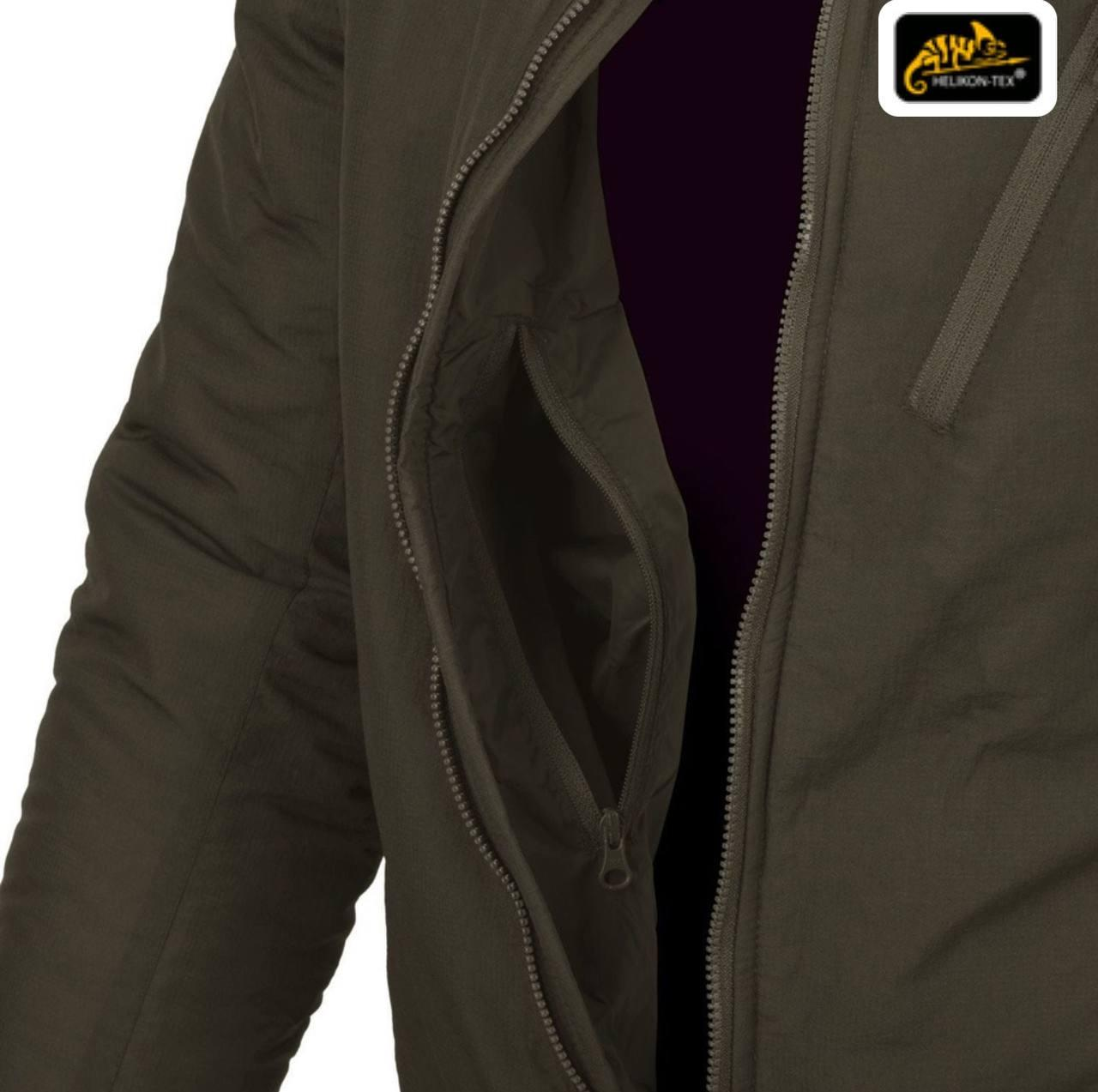 Куртка Helikon Wolfhound Climashield Apex - Taiga Green