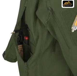 Куртка тактична Helikon-Tex Gunfighter SharkSkin Taiga Green Original✅