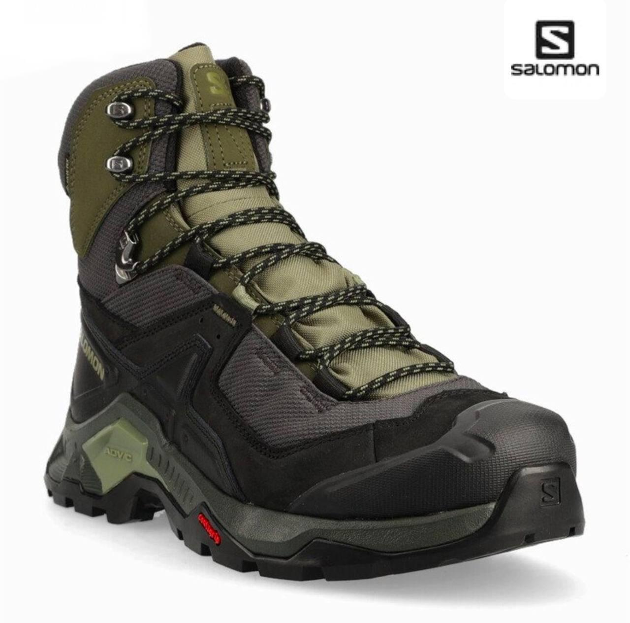Черевики Salomon QUEST ELEMENT GTX-Black/Olive Night