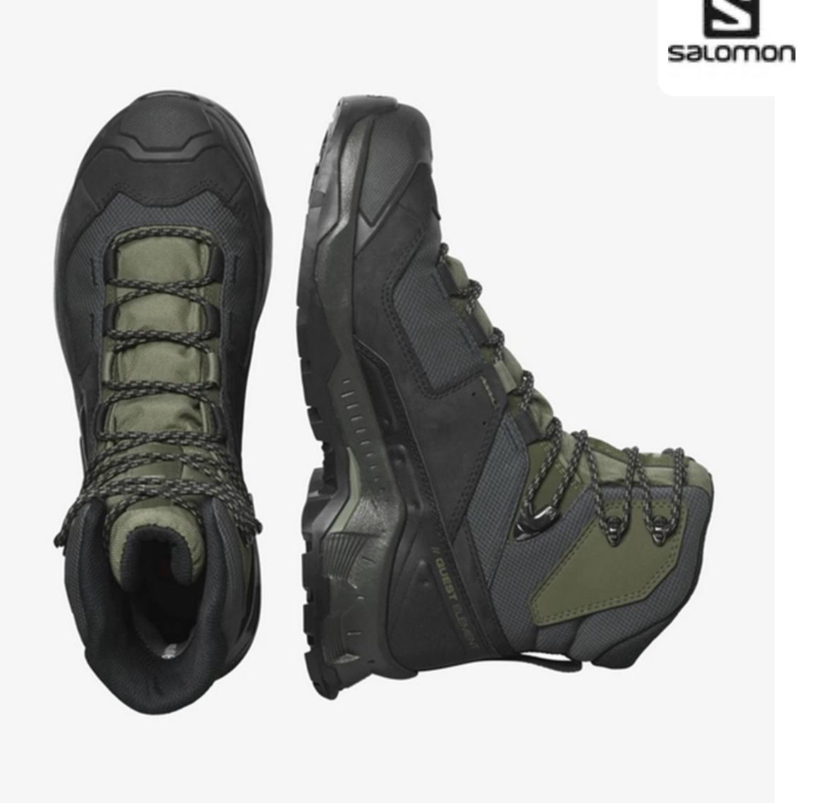 Черевики Salomon QUEST ELEMENT GTX-Black/Olive Night