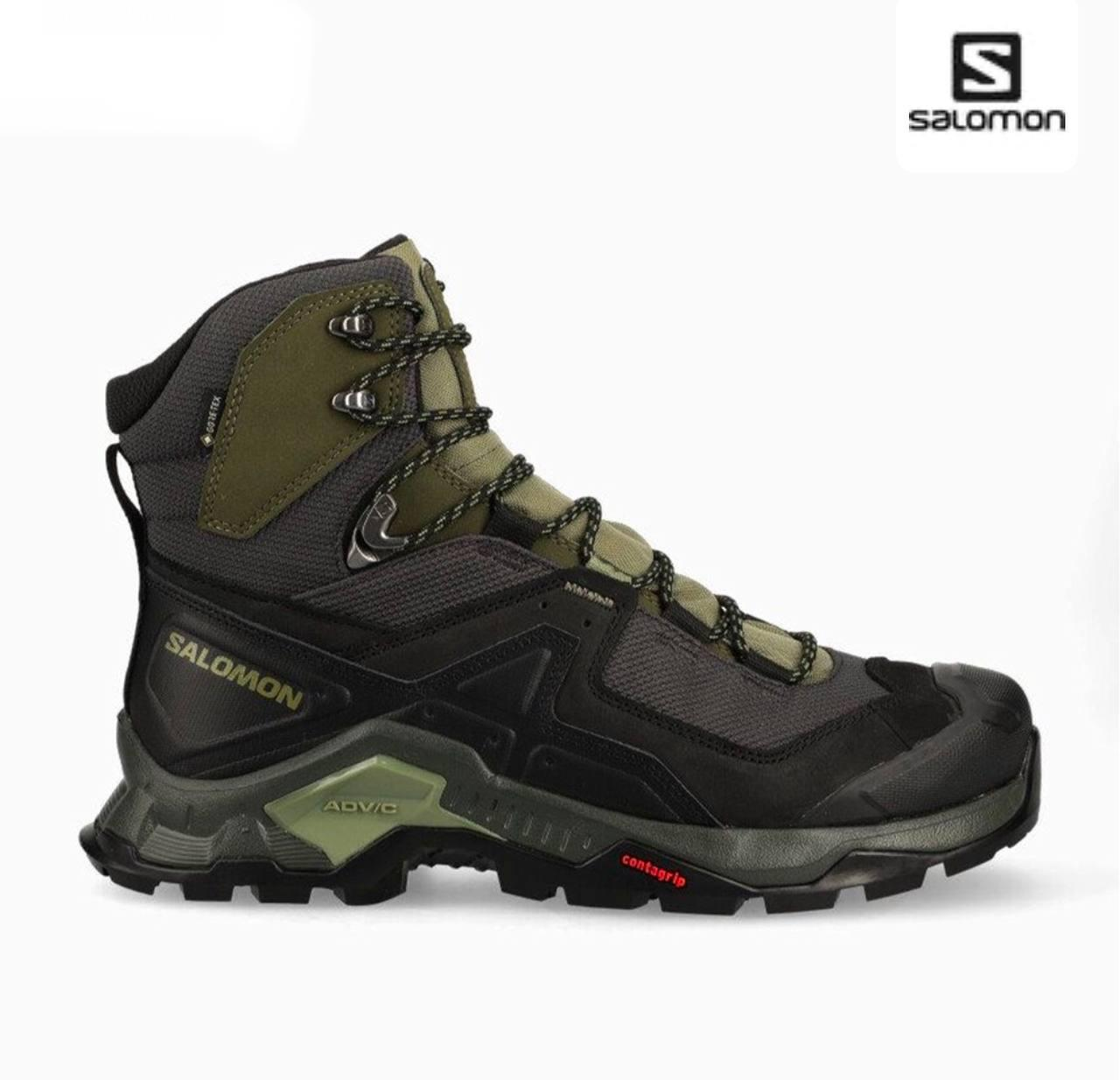 Черевики Salomon QUEST ELEMENT GTX-Black/Olive Night