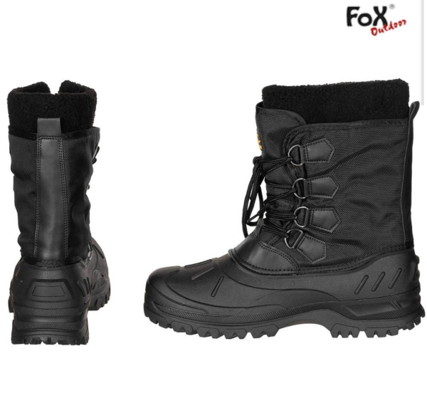 Зимові черевики Fox Outdoor Thermo Boots Black🇩🇪🇩🇪🇩🇪