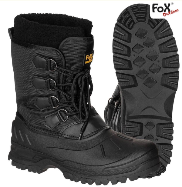 Зимові черевики Fox Outdoor Thermo Boots Black🇩🇪🇩🇪🇩🇪