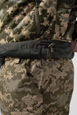 Флісова кофта Піксель з Оливковими вставками 3D сітка mm14 Military