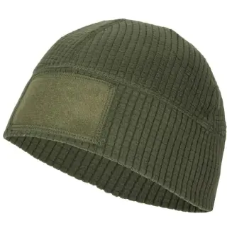 Шапка Helikon Range Beanie Grid Fleece - олива.
