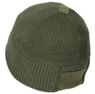 Шапка Helikon Range Beanie Grid Fleece - олива.